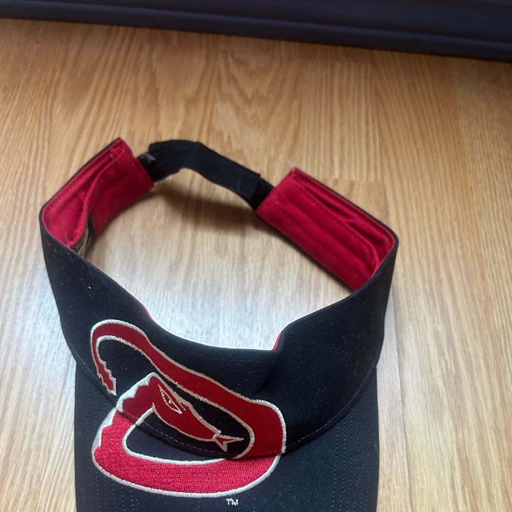 Arizona Diamondbacks Sun Visor Hat MLB Baseball D-backs Black Cap